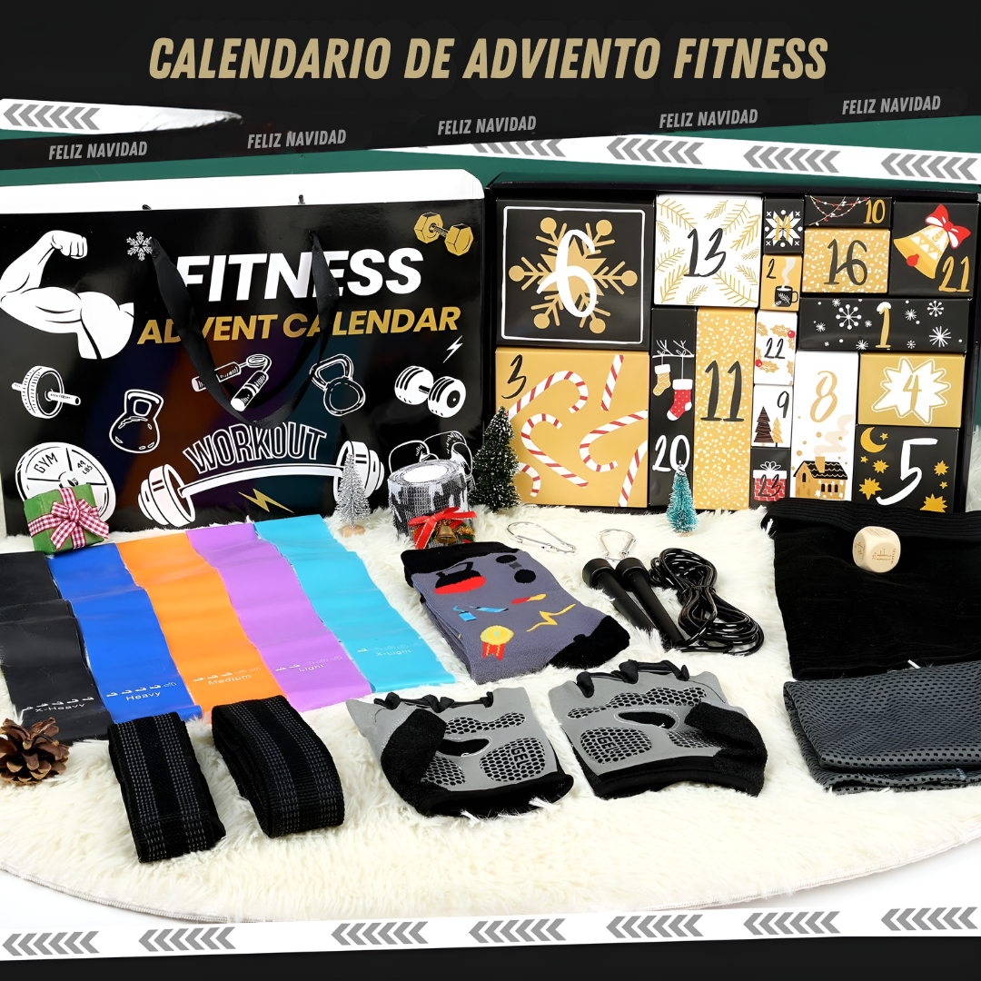 Calendario de Adviento Fitness